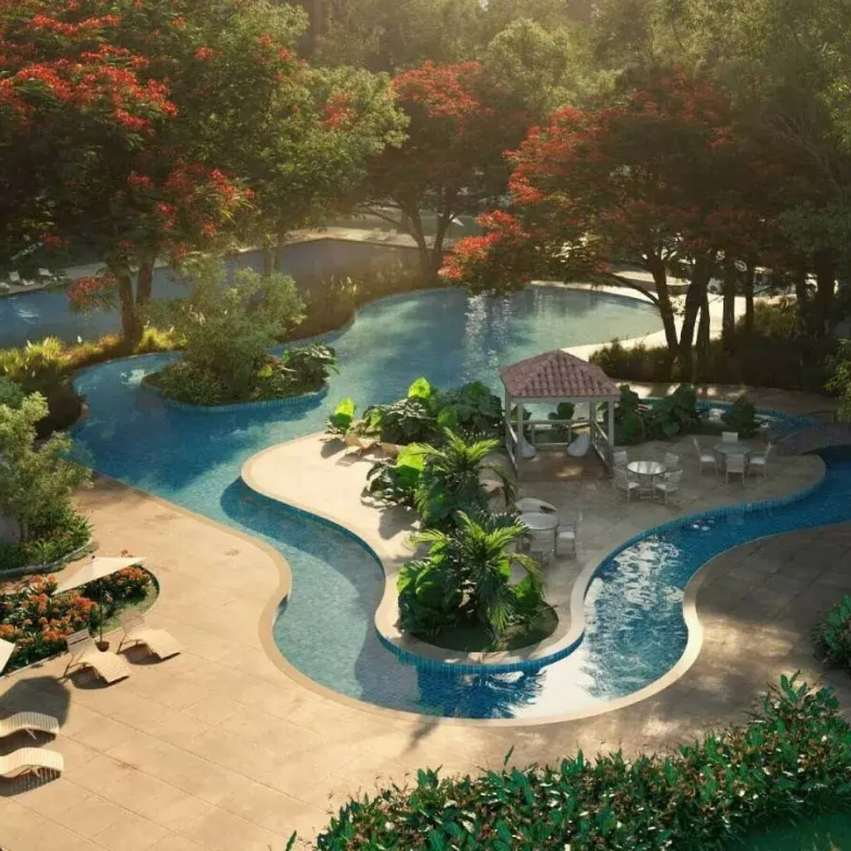 Sobha aranya pool
