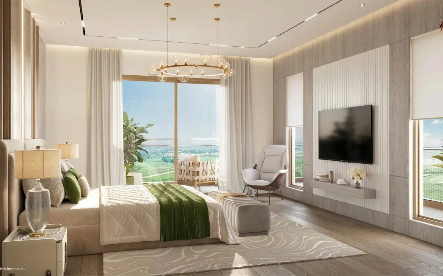 Eldeco Fairway Reserve Bedroom