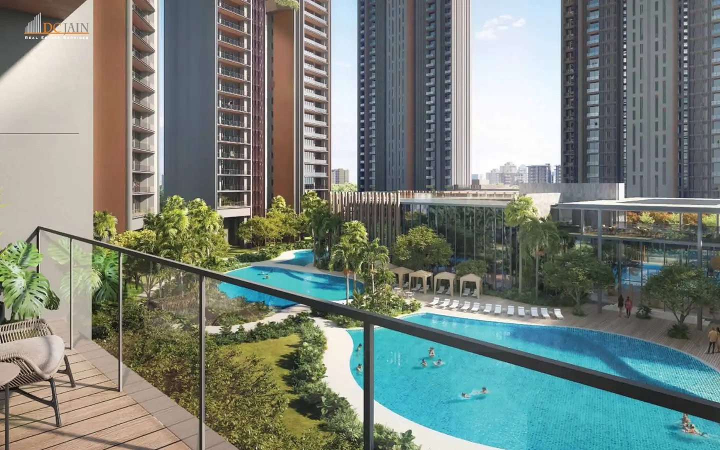 Signature Global Titanium SPR Balcony View