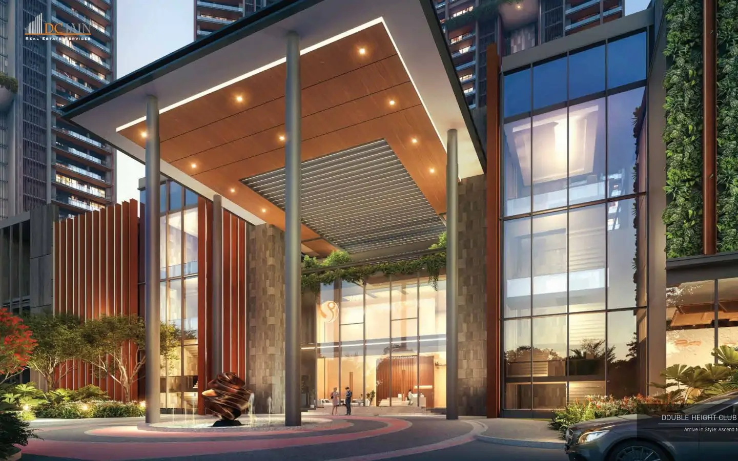 Signature Global Titanium SPR Double Height Lobby