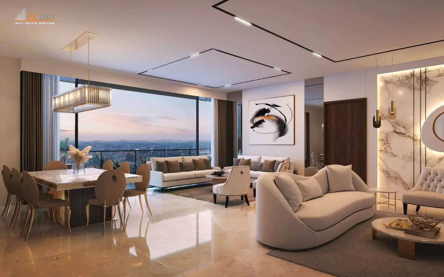 Signature Global Titanium SPR Living Room