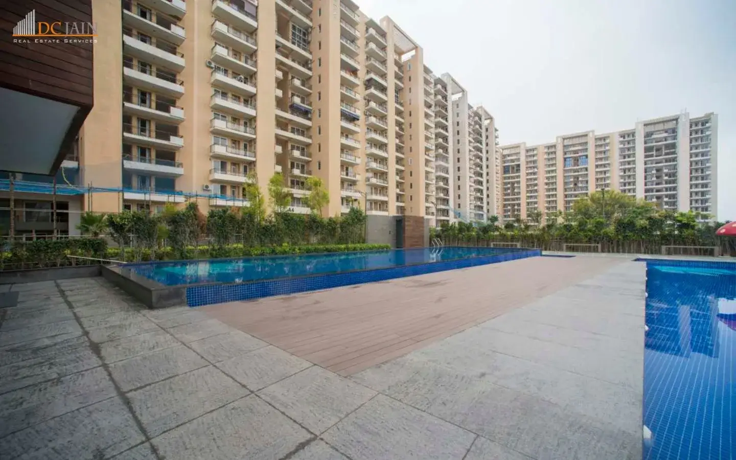 Tulip Violet Swimmingpool Area